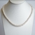 COLLAR PLATA PERLAS CIERRE FLOR (JL26707)