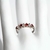 ANILLO PLATA MEDIO SIN FIN (EN1427) - comprar online