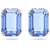 PENDIENTES SWAROVSKI STUD MILLENIA CRISTALES OCTAGONAL AZUL CON BAÑO DE RODIO (SV5614935) en internet