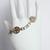 PULSERA PLATA Y ORO LIBELULA (MRP386)