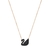 COLLAR SWAROVSKI ICONIC SWAN ROSE CON CRISTALES NEGROS (SV5204134)