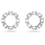 AROS SWAROVSKI MILLENIA CIRCULO CON CRISTALES BLANCOS (SV5618629)