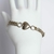 PULSERA PLATA Y ORO LOVE CORAZON (MRP659)