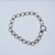 PULSERA PLATA ARGOLLAS (P1415) - comprar online