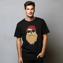 Camiseta Masculina (Caveira barba)