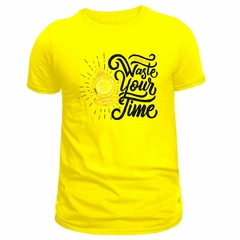 Camiseta Masculina (Waste your time) - Store Rios