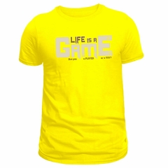 Camiseta Masculina (Life is a game) - Store Rios