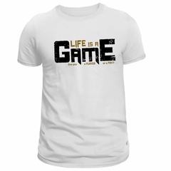 Camiseta Masculina (Life is a game) - loja online