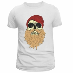 Camiseta Masculina (Caveira barba) - comprar online