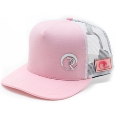 Boné Rios Premium Trucker Rosa