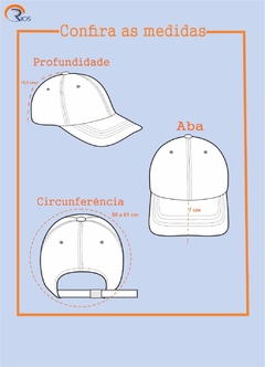 Boné Rios Premium Trucker Gugiu Branco e Vermelho - comprar online