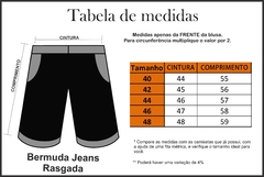 Bermuda Jeans Rios (modelo rasgado) - comprar online