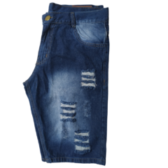 Bermuda Jeans Rios (modelo rasgado)