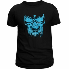 Camiseta Masculina (Caveira azul) na internet