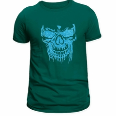 Imagem do Camiseta Masculina (Caveira azul)