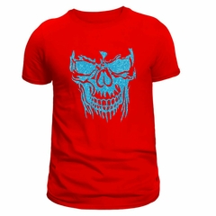 Camiseta Masculina (Caveira azul)