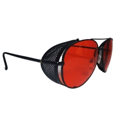 Óculos de sol Rios modelo aviador Gemini vermelho - comprar online