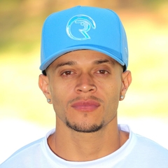 Boné Rios Snapback Clássico Holográfico (Azul) na internet