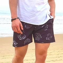 Shorts Tactel Masculino Rios (mod. rosas)