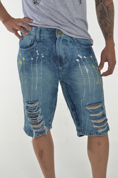 Bermuda Jeans Rios (modelo pintura) - comprar online