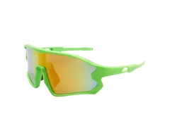 Óculos Solar Unissex (Ciclismo colorido verde) - comprar online