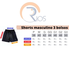 Shorts Tactel Masculino Rios - Store Rios