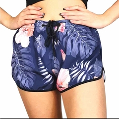 Shorts Tactel Feminino Rios (mod: floral)