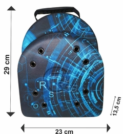 Imagem do Case para bonés Rios azul