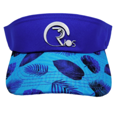 Viseira Rios estampada (azul) - Store Rios