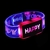 Pulseras HAPPY led