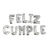 Globos Metalizados Set Feliz Cumple