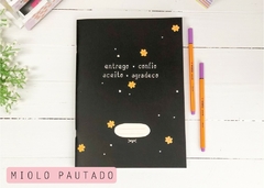 Caderno Flex Entrego, Confio, Aceito