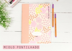 Caderno Flex Que o Amor Nos Proteja, Sempre - Floral