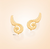 Brinco ear cuff folheado a ouro 18k - comprar online