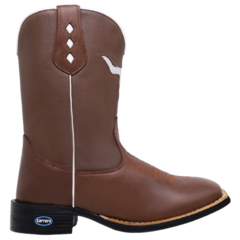 Bota Texana Masculina Sola Borracha Bico Quadrado Country - (cópia)