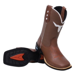 Bota Texana Masculina Sola Borracha Bico Quadrado Country - (cópia) - comprar online