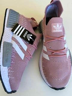 Adidas NMB Rosa raya Blanca 34 - comprar online