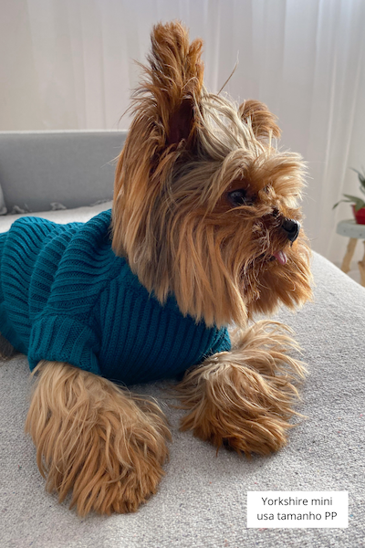 Suéter pulôver para cachorro, roupas de inverno para animais de