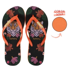 Chinelo Tiger Flowers Rafitthy