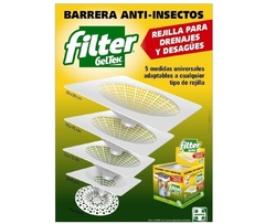 GEL- TEK 15x15 rejilla anti insectos