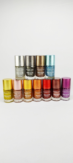 ESMALTE BARNIZ DE UÑAS CON GLITTER - comprar en línea