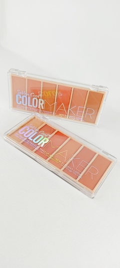 RUBOR BLUSH PALETA CON 6 TONOS - comprar en línea