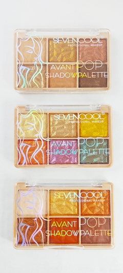 Imagen de MINI PALETA DE SOBRAS CON GLITTER