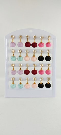 ARETES DE FANTASÍA COLORES PASTEL - comprar en línea