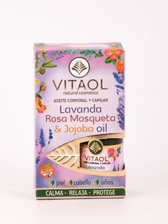 ACEITE CORPORAL CAPILAR LAVANDA ROSA MOSQUETA 20ML VITAOL