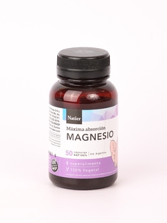 MAGNESIO NATIER 50 CAPSULAS