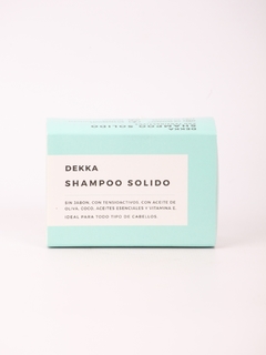 SHAMPOO SOLIDO 70GR DEKKA