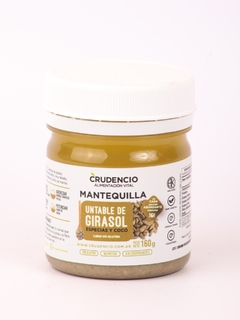 MANTEQUILLA DE GIRASOL 160 GR CRUDENCIO