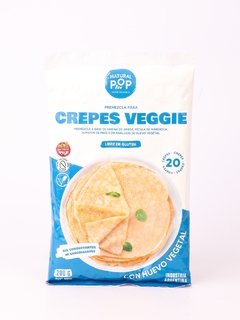 PREMEZCLA CREPES VEGGIE 200GR NATURAL POP