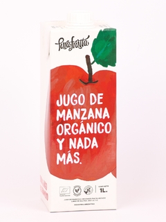 JUGO MANZANA ORGANICA PURA FRUTTA 1 LT